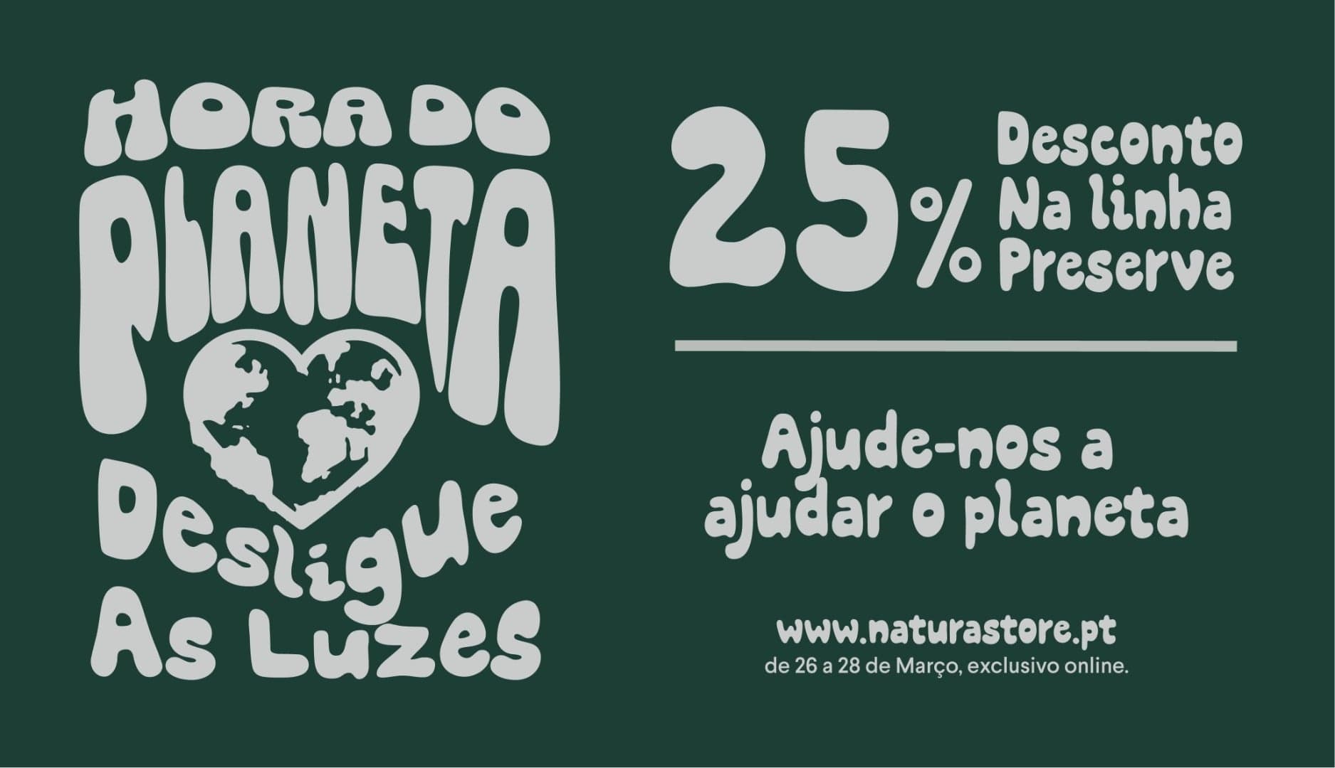 Natura assinala a Hora do Planeta com campanha especial