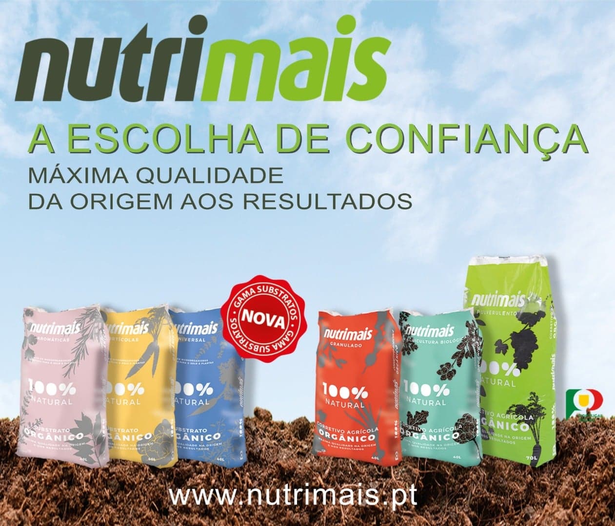 NUTRIMAIS lança novos produtos