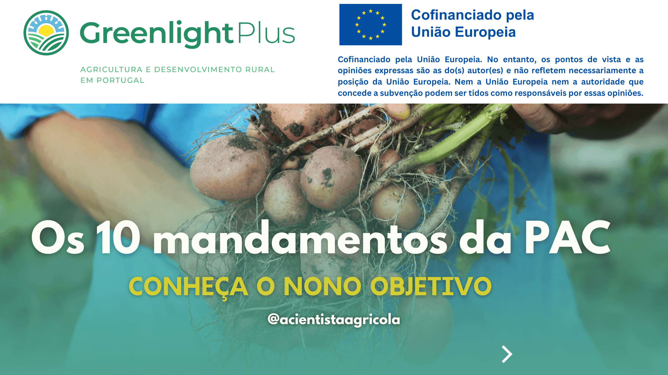 Conheça o nono mandamento da nova PAC