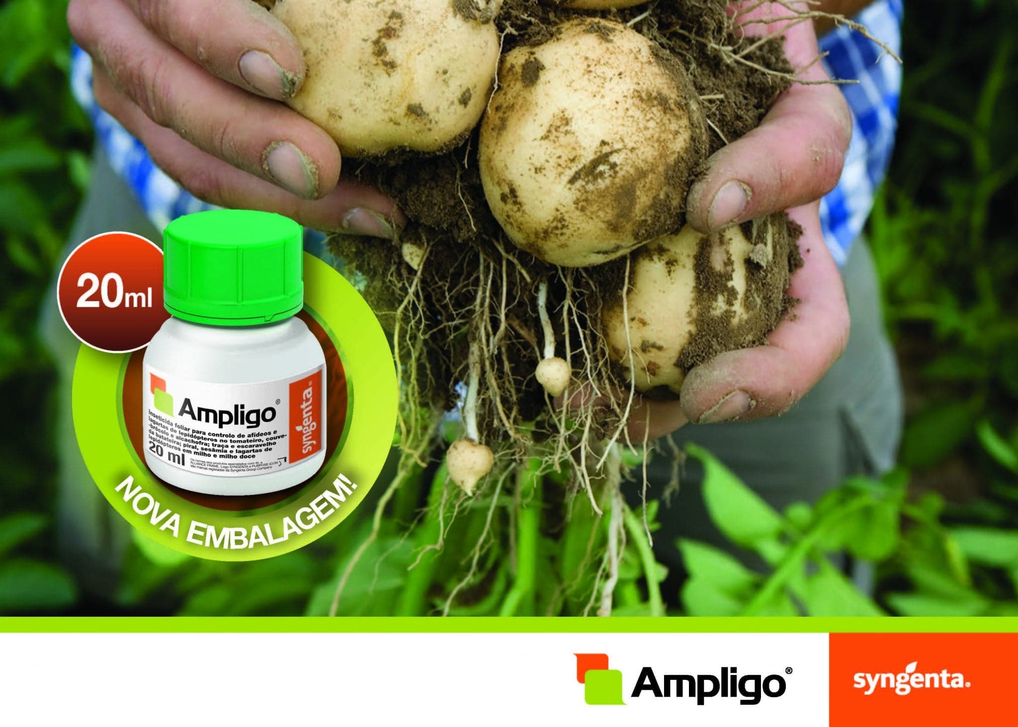 Syngenta lança nova embalagem de 20 ml do inseticida AMPLIGO