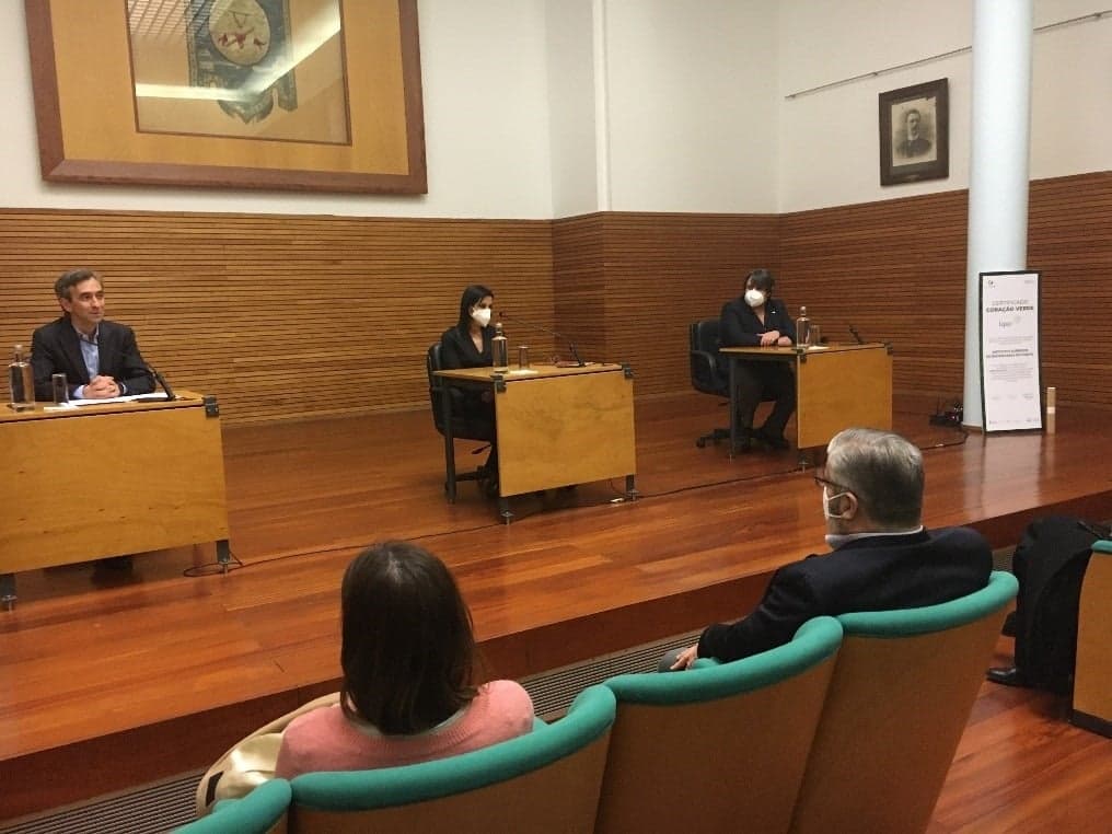Município do Porto, Porto Ambiente e LIPOR entregam Certificado “Coração Verde” ao ISEP