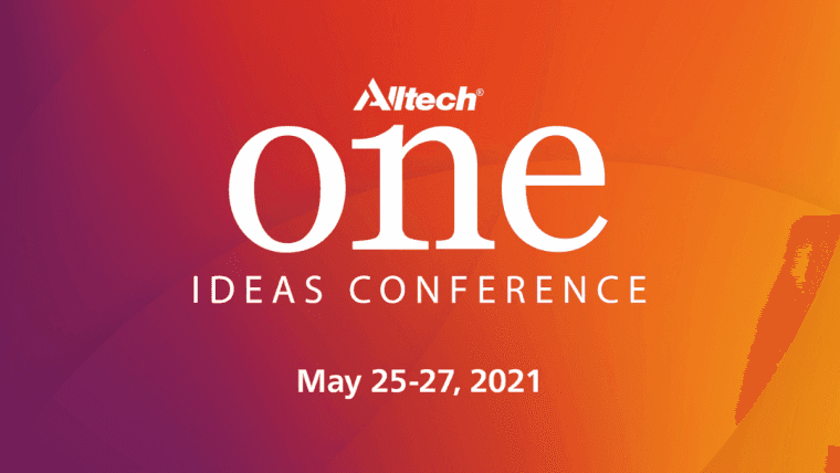 Alltech ONE Ideas Conference regressa em formato virtual de 25 a 27 de Maio
