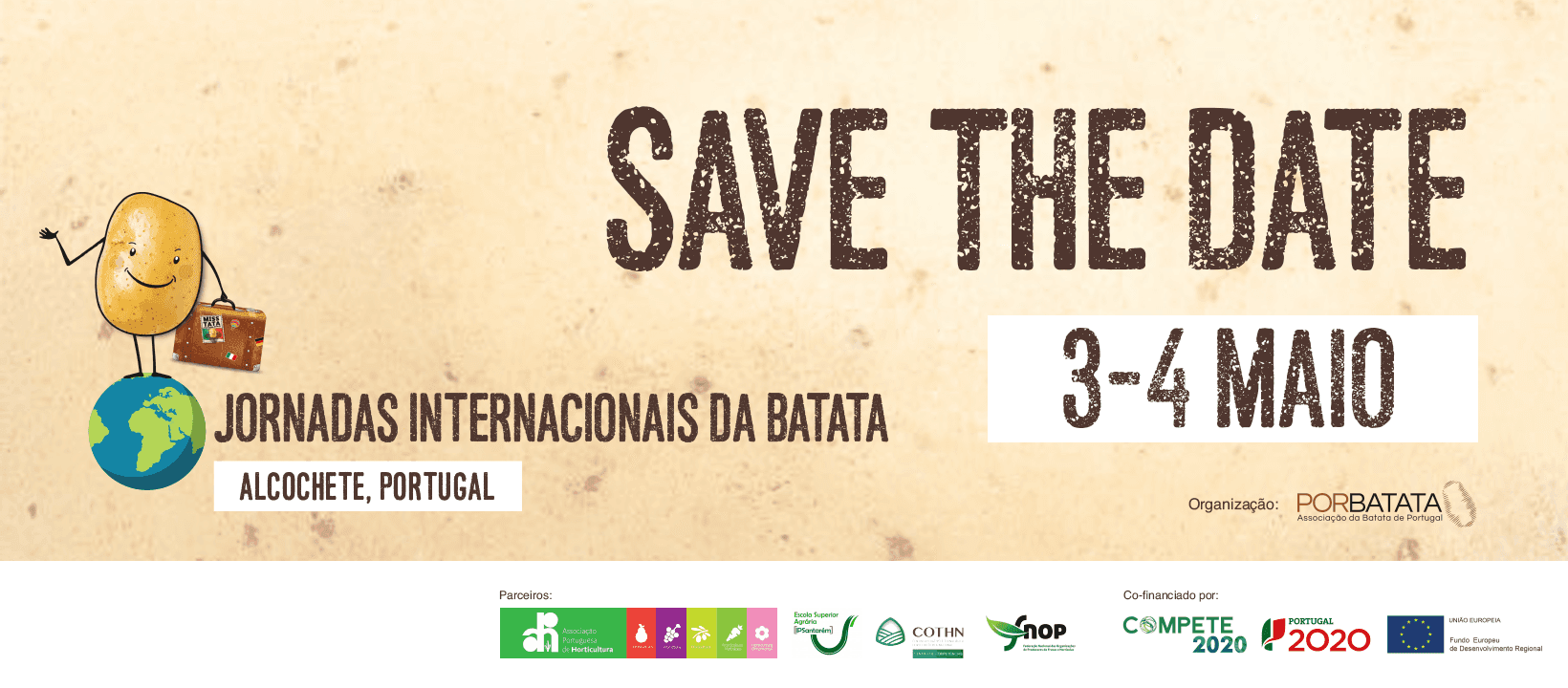 Comunicado: Jornadas Internacionais da Batata juntam especialistas e parceiros para debater desafios do setor