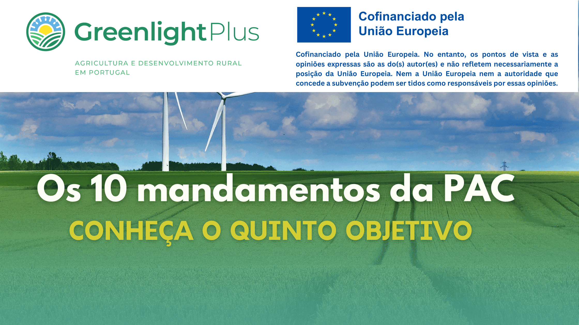 Conheça o quinto mandamento da nova PAC