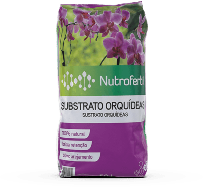substrato para orquideas